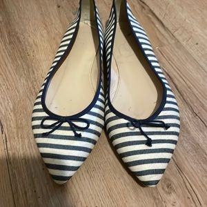 J crew striped fats.